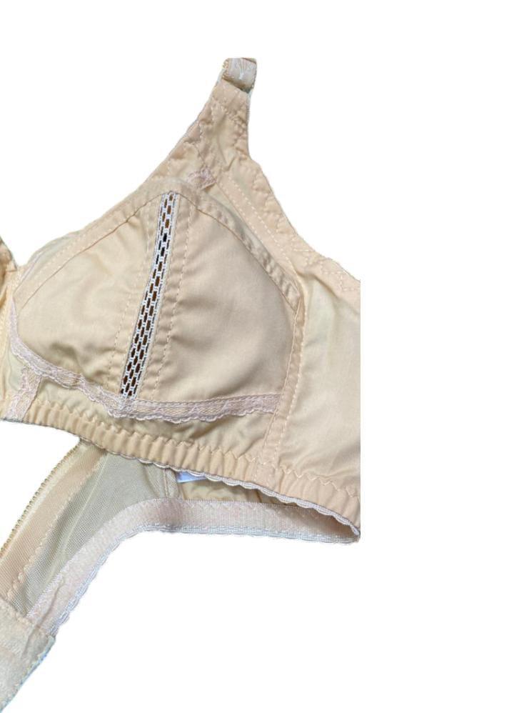 Cotton Embroidered Comfortable And Lightweight Full Cup Bra