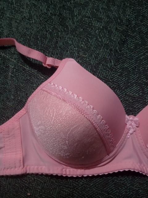 Silk Padded Bra with Embroidery for Daily Wear