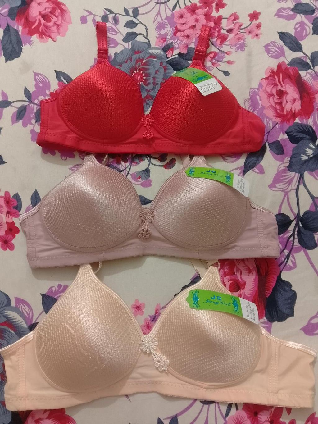 Multicolor Sequin Padded Bra for Daily Wear Pakistan