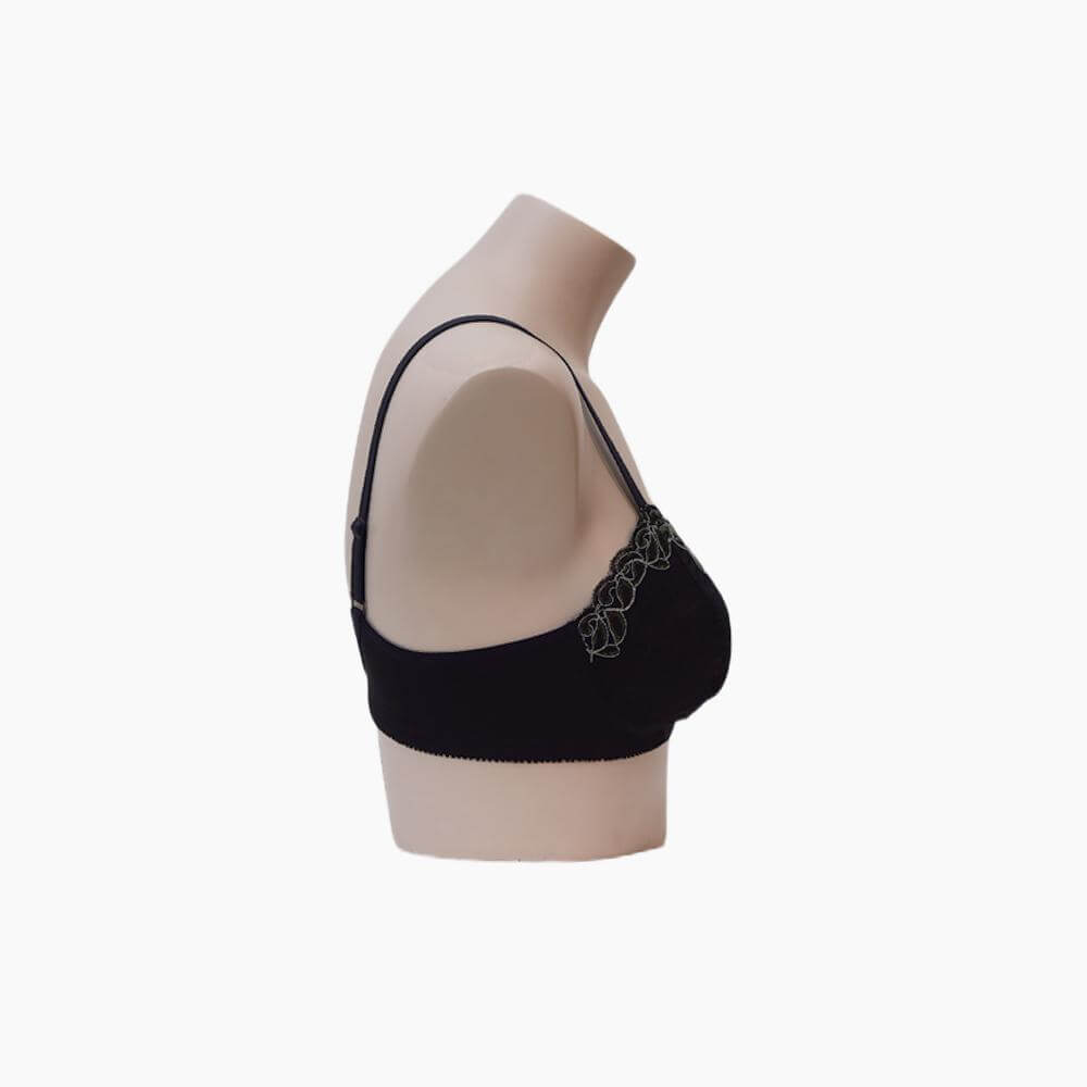 Lotus Lace Bra – Padded Elegance